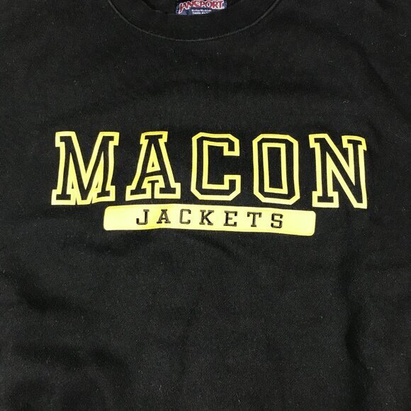 JanSport Randolph Macon Jackets black sweatshirt 3XL - Picture 2 of 5